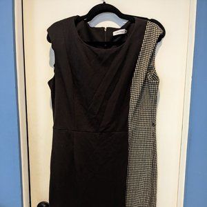 Calvin Klein Houndstooth Dress